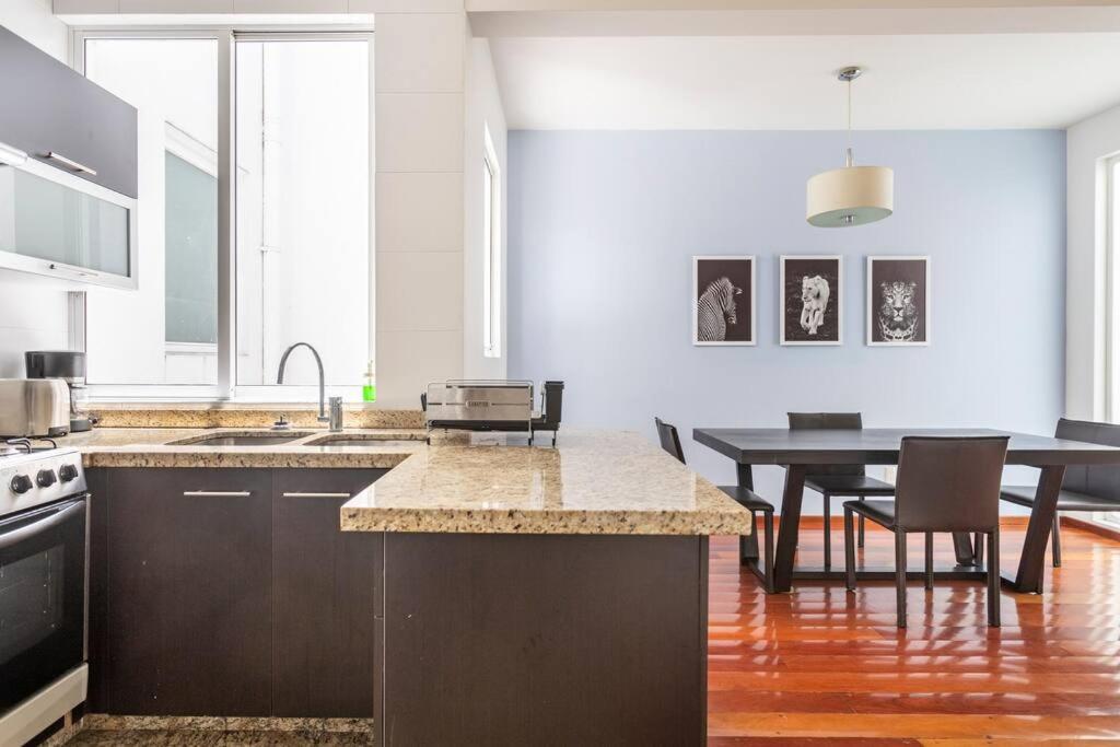 Condesa Residence Amsterdam D Sunny 2Bed 1Bath Apt In Condesa Kota Meksiko Bagian luar foto