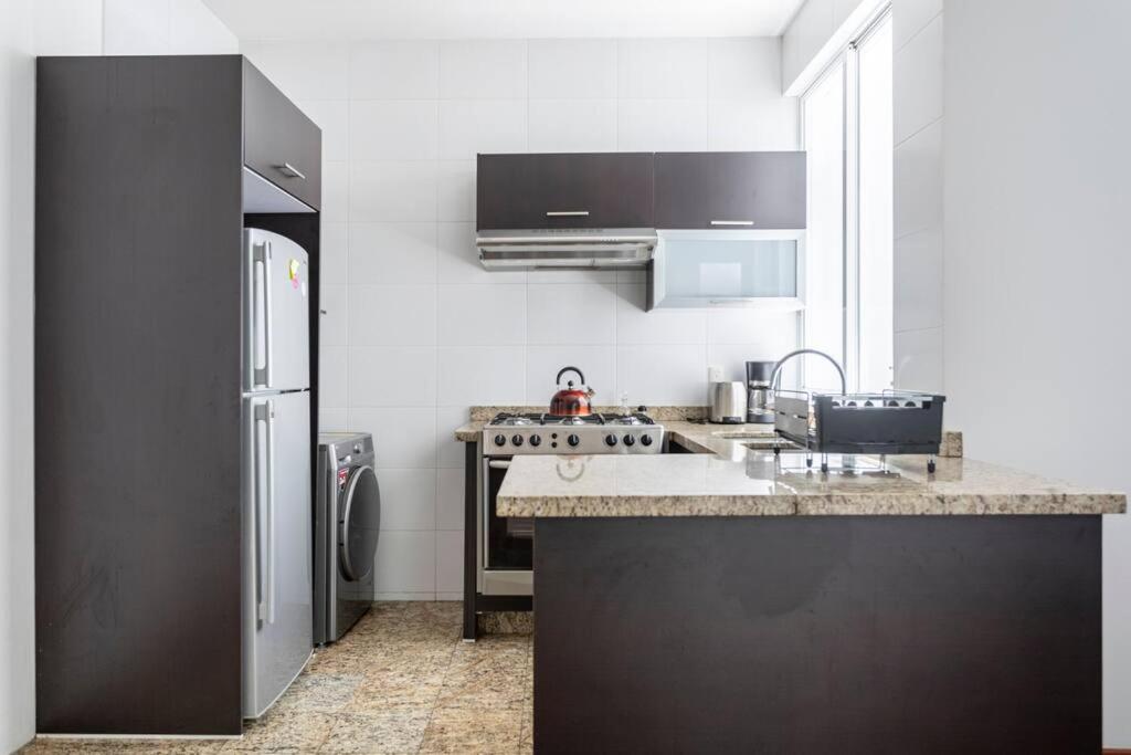 Condesa Residence Amsterdam D Sunny 2Bed 1Bath Apt In Condesa Kota Meksiko Bagian luar foto